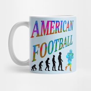 Evolution American Football Mug